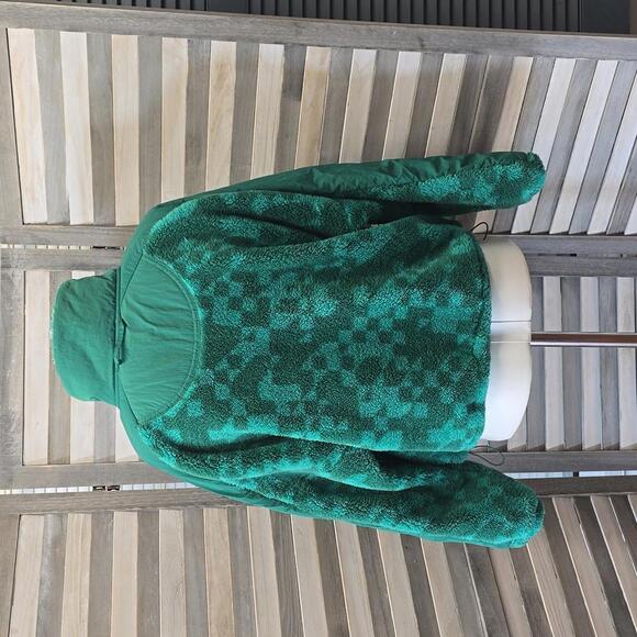 Women's Printed High Pile Fleece Jacket | JoyLab | X Small - Picture 6 of 9